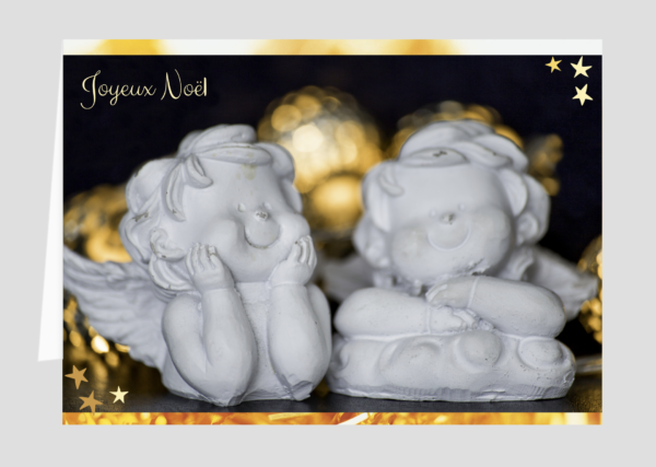LOT DE 6 CARTES LES ANGES DE NOËL – Image 6