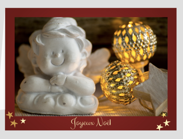 LOT DE 6 CARTES LES ANGES DE NOËL – Image 7